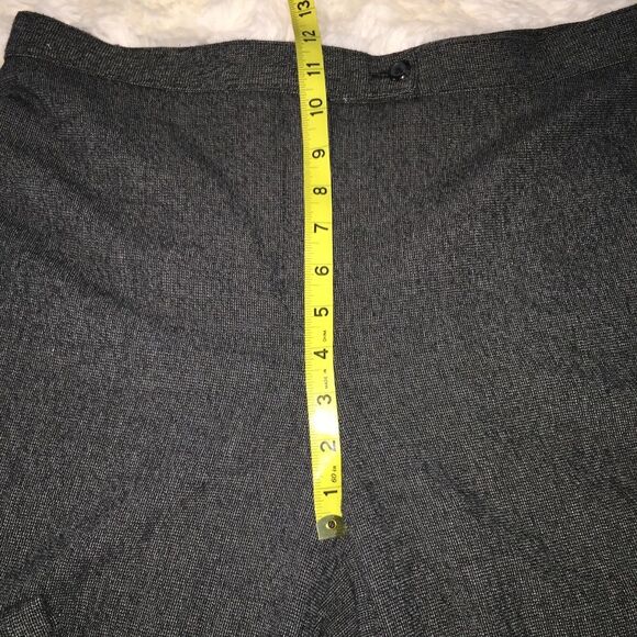 Black/Gray Twead Slacks Pants Sz 12 - Picture 3 of 10